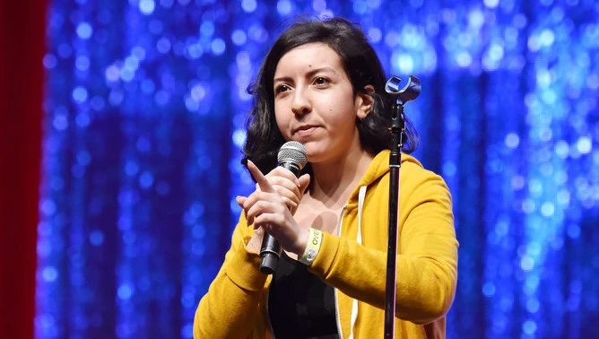 Dina Hashem’s standup acts are based on cynical views on life, marriage, her Arab upbringing and living in America. (Getty Images)