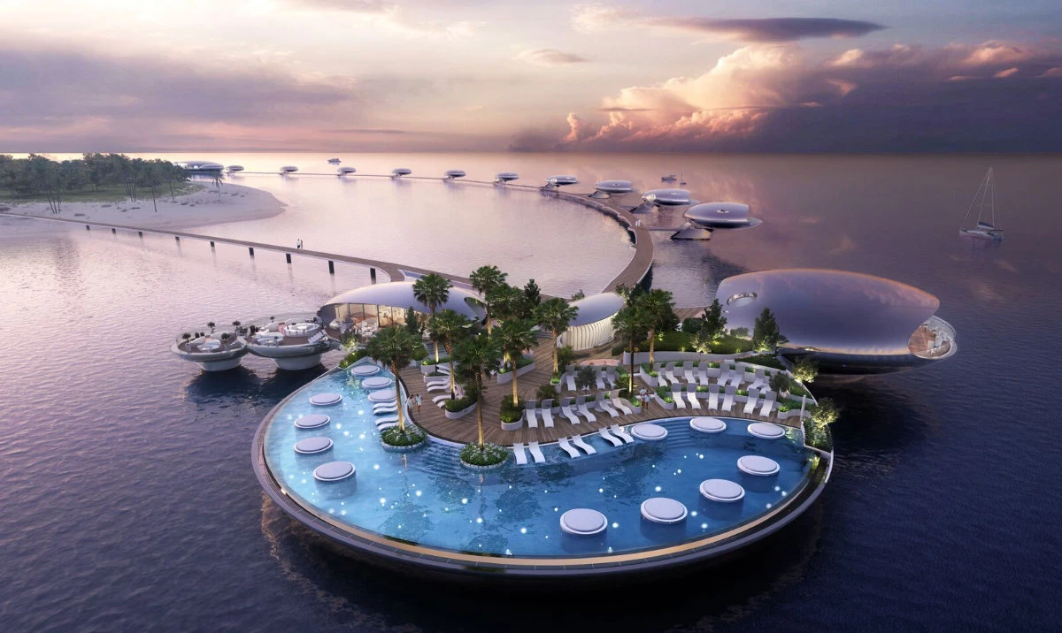 Worker welfare standards are a top priority at Shebara resort, pictured, with a site-wide campaign focusing on optimizing safety and regular inspections.