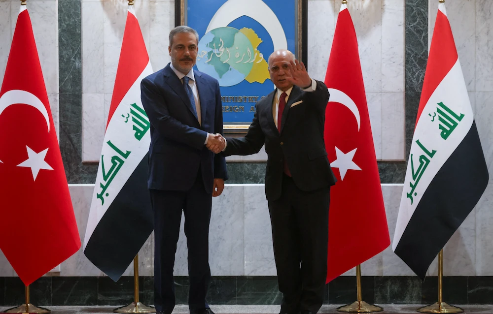 Relations between Turkiye and Iraq have certainly improved in recent times. (Reuters)