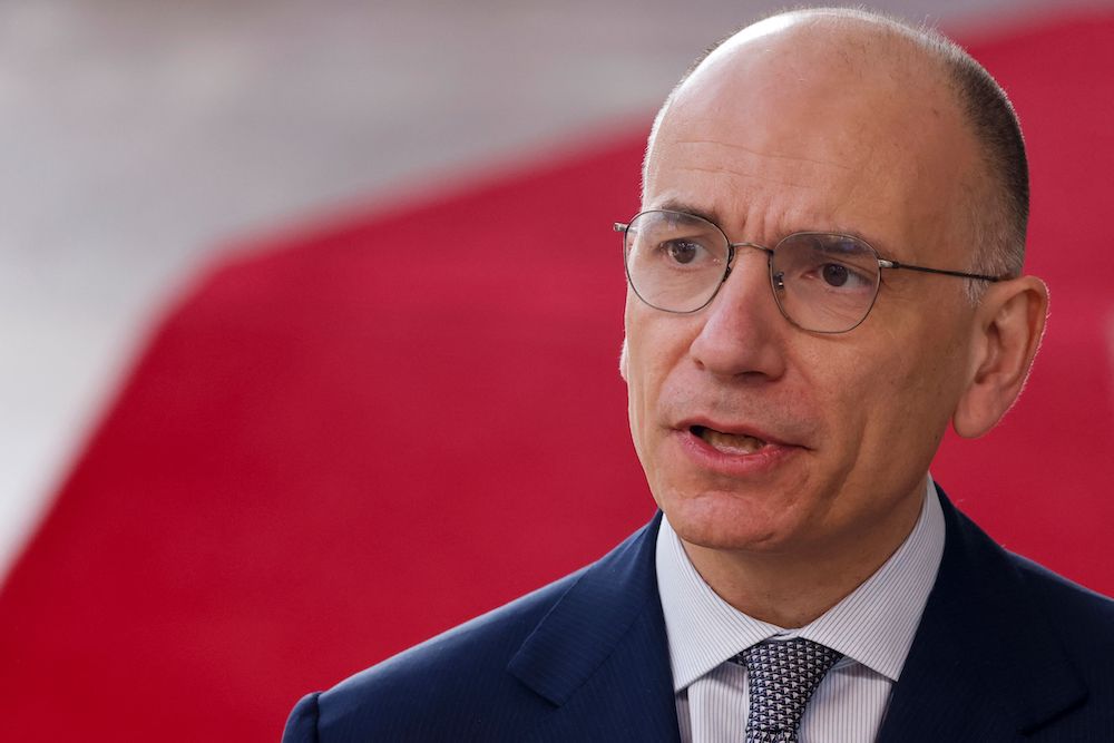 Former Italian PM Enrico Letta released a potentially landmark report on the future of the European Single Market. (AFP)