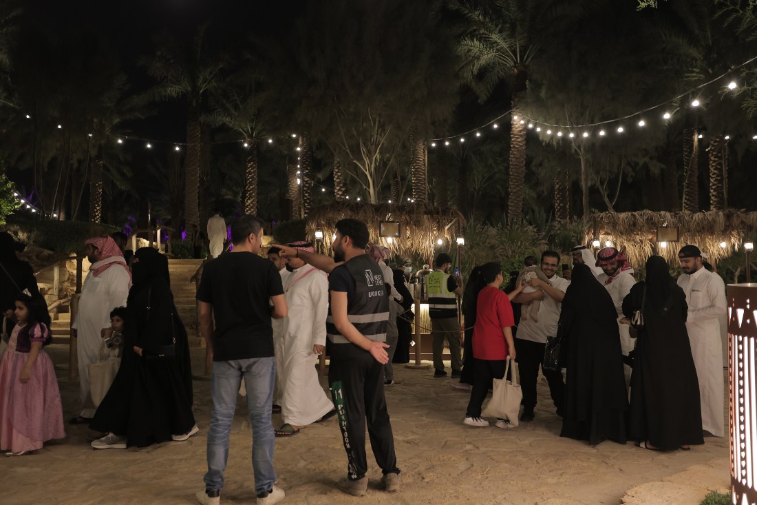 The market receives around 15,000 visitors daily and will open its doors from 9 p.m. to 2 a.m. in the southern garden of the UNESCO World Heritage Site At-Turaif. (Supplied)