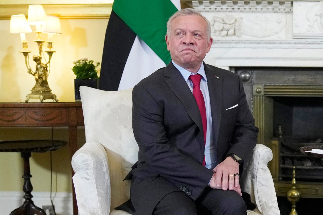 The Palestinian president called Jordan’s King Abdullah II. (FILE/AFP)