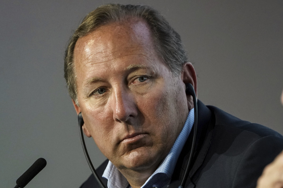 Brazilian club Palmeiras filed a complaint against John Textor at the country’s top sports court on April 2, after the American executive made allegations of match-fixing. (AP/File)