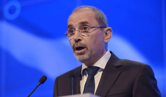 Jordan's Foreign Minister Ayman Safadi. (File/AFP)