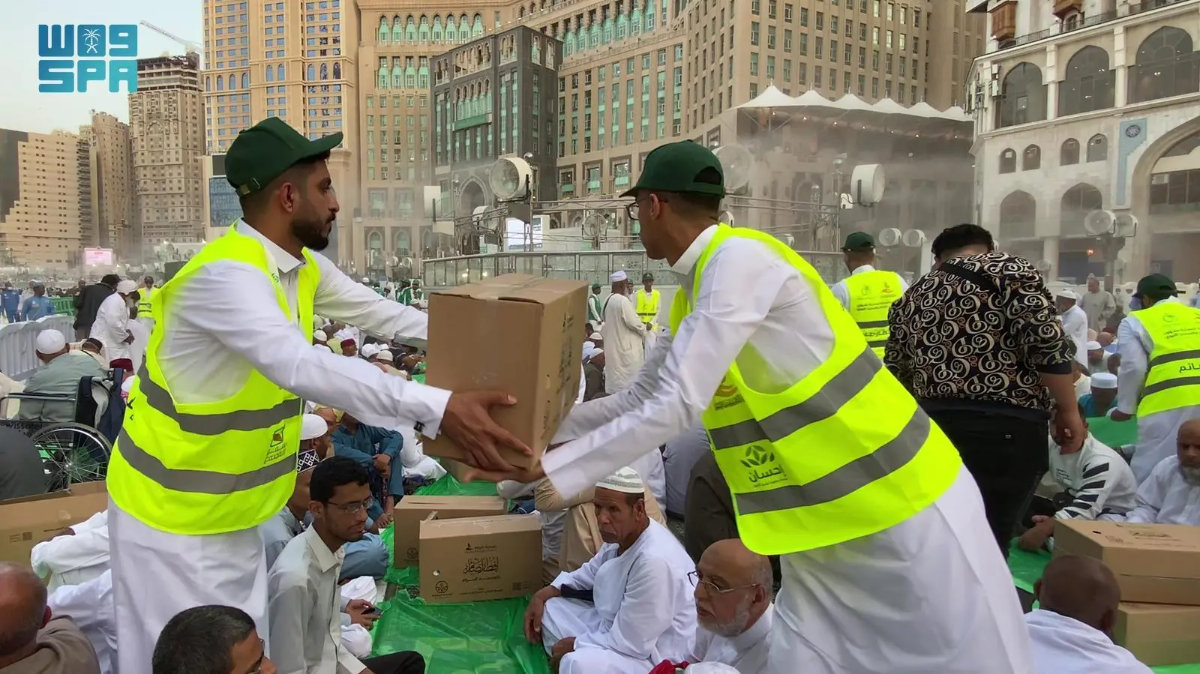 During Ramadan, volunteers across the Kingdom take part in a range of charity events. (SPA)