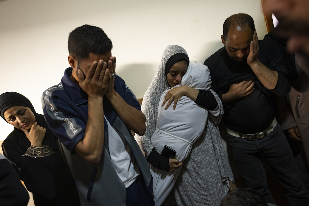 Israel’s military strategy is making it and the world “less safe,” MP Alicia Kearns said. (AP)