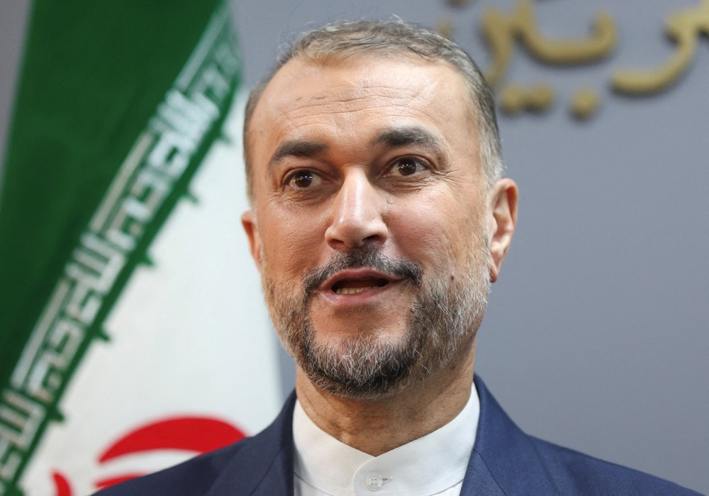 Iran's Foreign Minister Hossein Amir Abdollahian