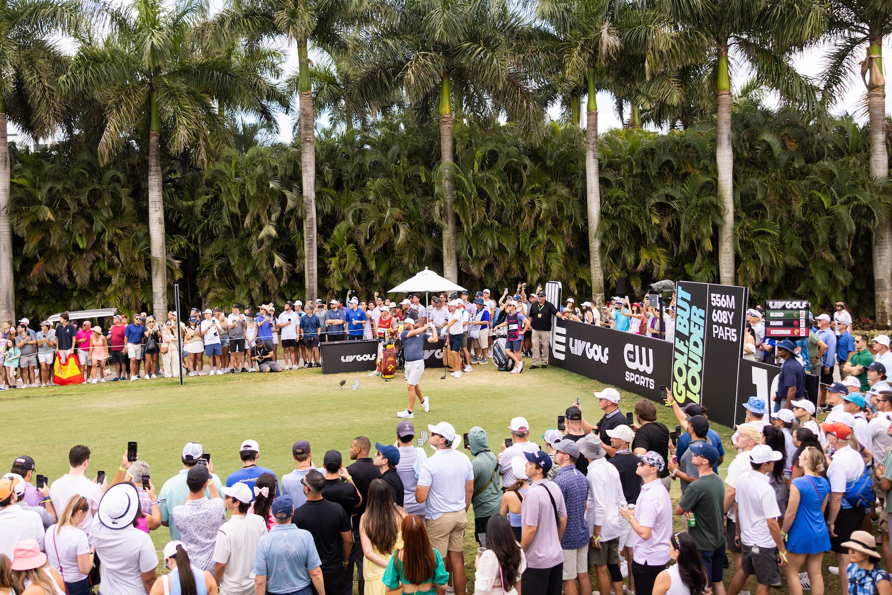 Legion XIII Captain Jon Rahm looks to defend his Masters title this week after finishing tied-fourth in the individual standings at LIV GGolf Miami (Chris Trotman/LIV Golf)
