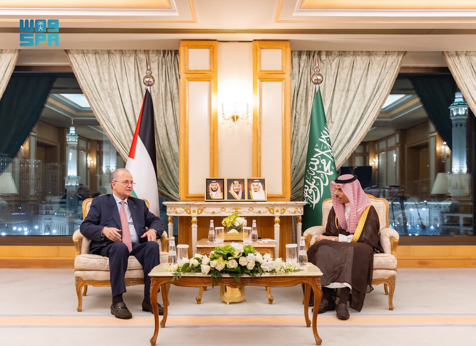 Saudi FM, Palestinian PM discuss Gaza developments