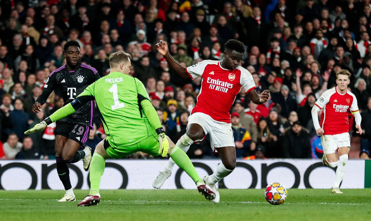 Arsenal rescues 2-2 draw with Bayern in Champions League after Kane scores against old rival