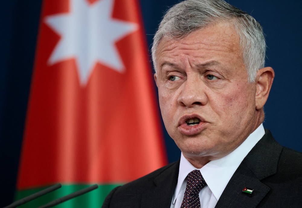 Jordan’s king discusses Gaza with leaders of Egypt, Iraq, Palestine