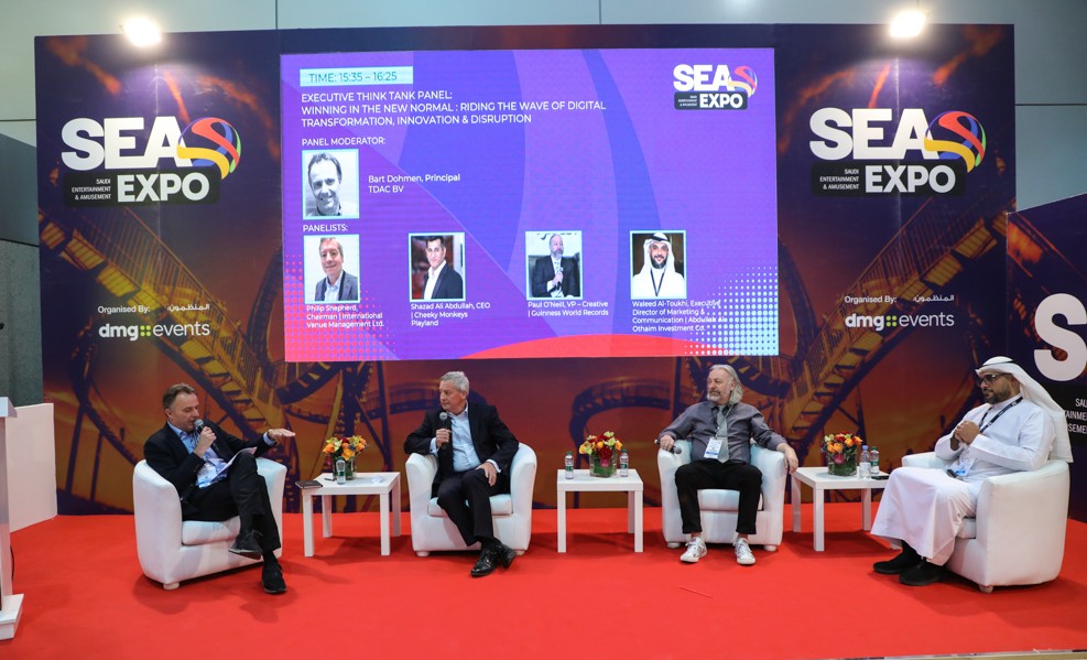 Experts discuss the entertainment sector in Saudi Arabia during a previous SEA Summit in Riyadh. (Supplied)