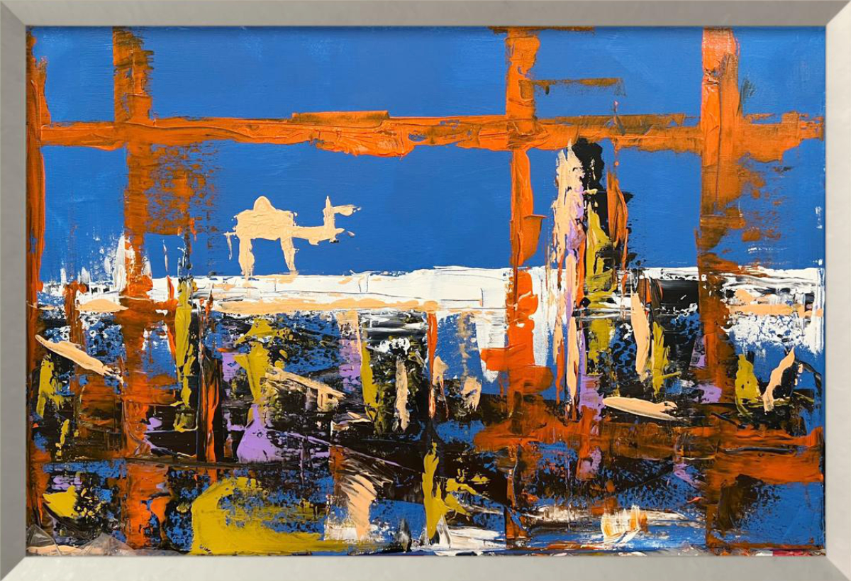 Passionate about visual arts since childhood, Ali Alhammadi’s artistic inspiration was ignited by the ‘Saudi renaissance’ in line with Vision 2030. (Supplied)