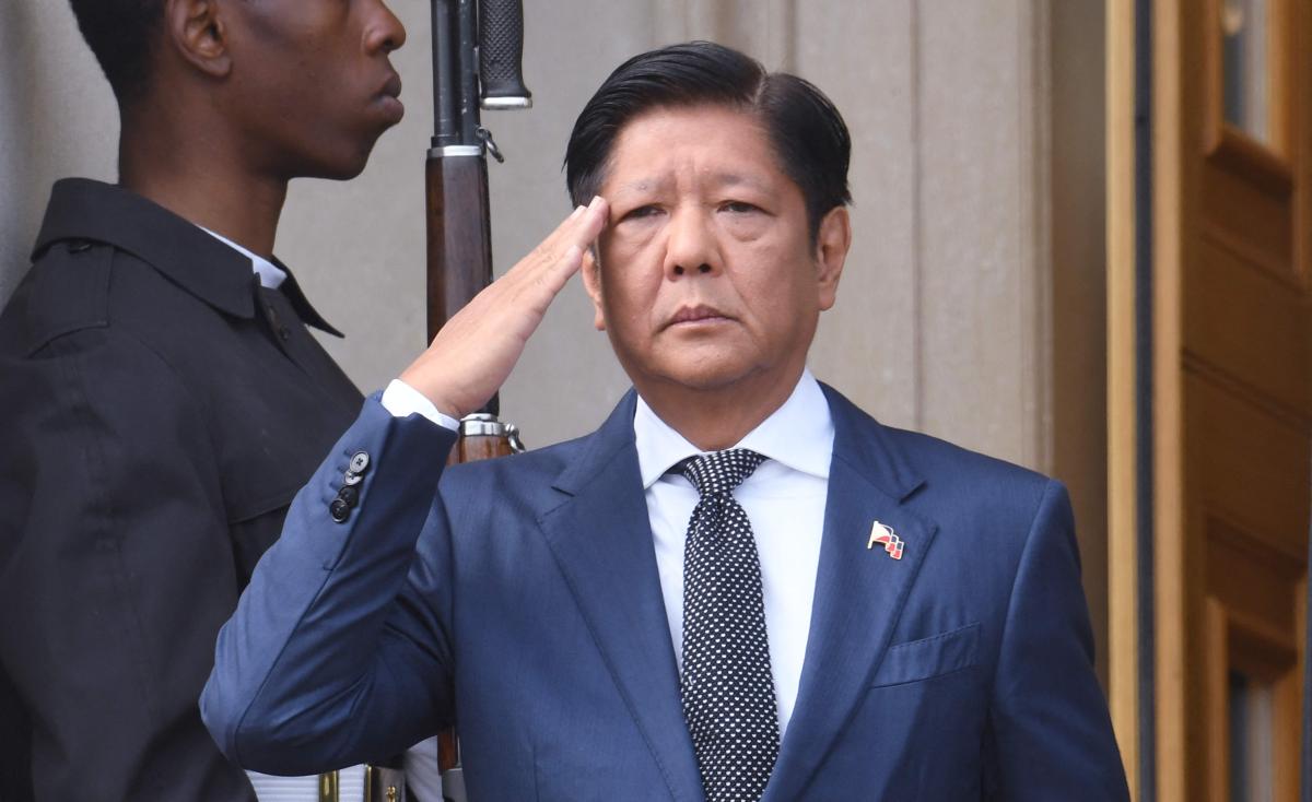 Philippine President Ferdinand Marcos met with US President Joe Biden and Japanese Prime Minister Fumio Kishida in the nations’ first trilateral summit in Washington last week. (AFP)
