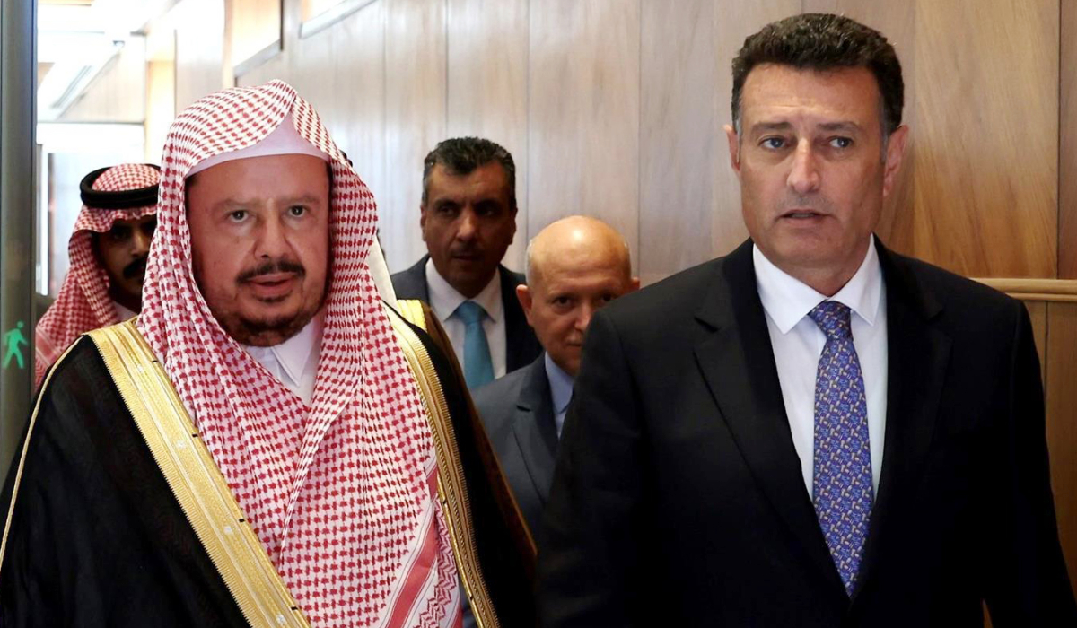 Dr. Abdullah bin Mohammed Al-Asheikh is leading a delegation from the council, who were officially invited by Jordan's House of Representatives speaker Ahmed Safadi. (SPA)