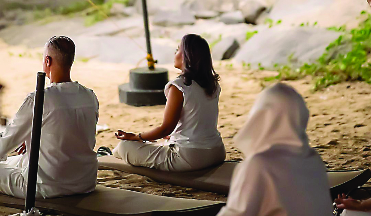Numerous yoga sessions are offered by Ananda Yoga Studio, including children’s yoga and yoga for anxiety and stress, among others. (Supplied)