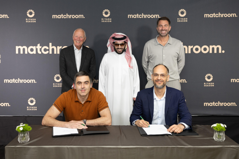 Ronnie O’Sullivan inked a deal with Riyadh Season. (Supplied)