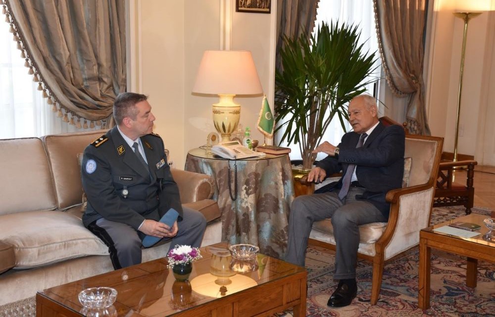 Arab League chief voices Gaza fears in talks with UN official