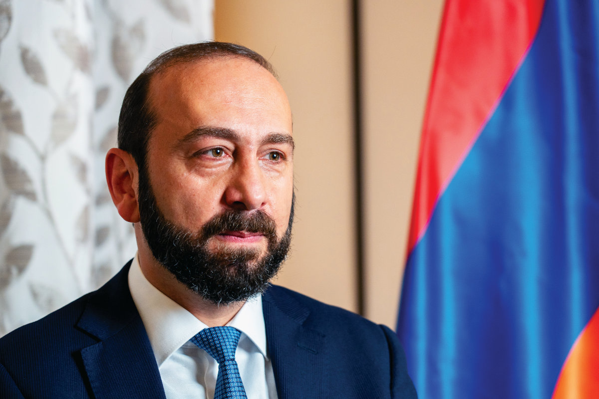 Armenian Foreign Minister Ararat Mirzoyan. (AN photo)