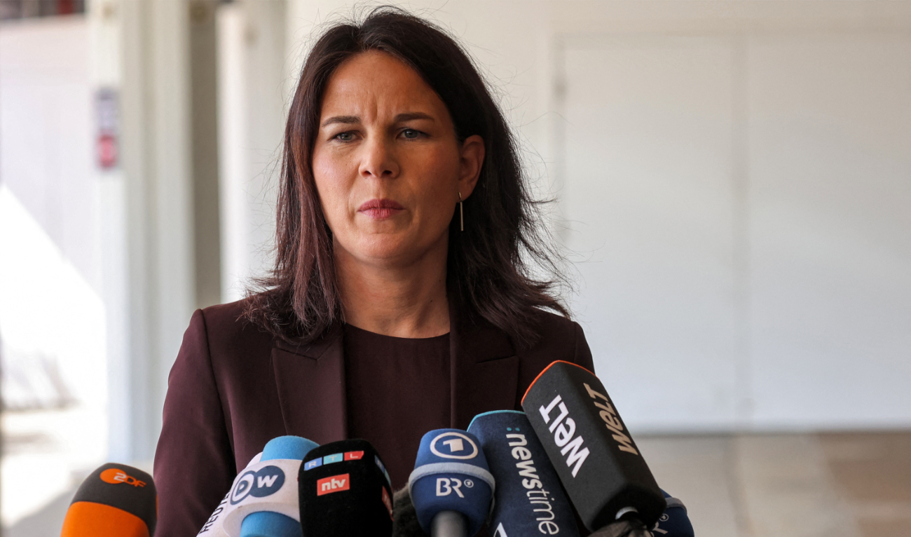 Germany’s Foreign Minister Annalena Baerbock said “The suspicion that Putin is recruiting agents from us to carry out attacks on German soil is extremely serious. We will not allow Putin to bring his terror to Germany”. (AFP/File)