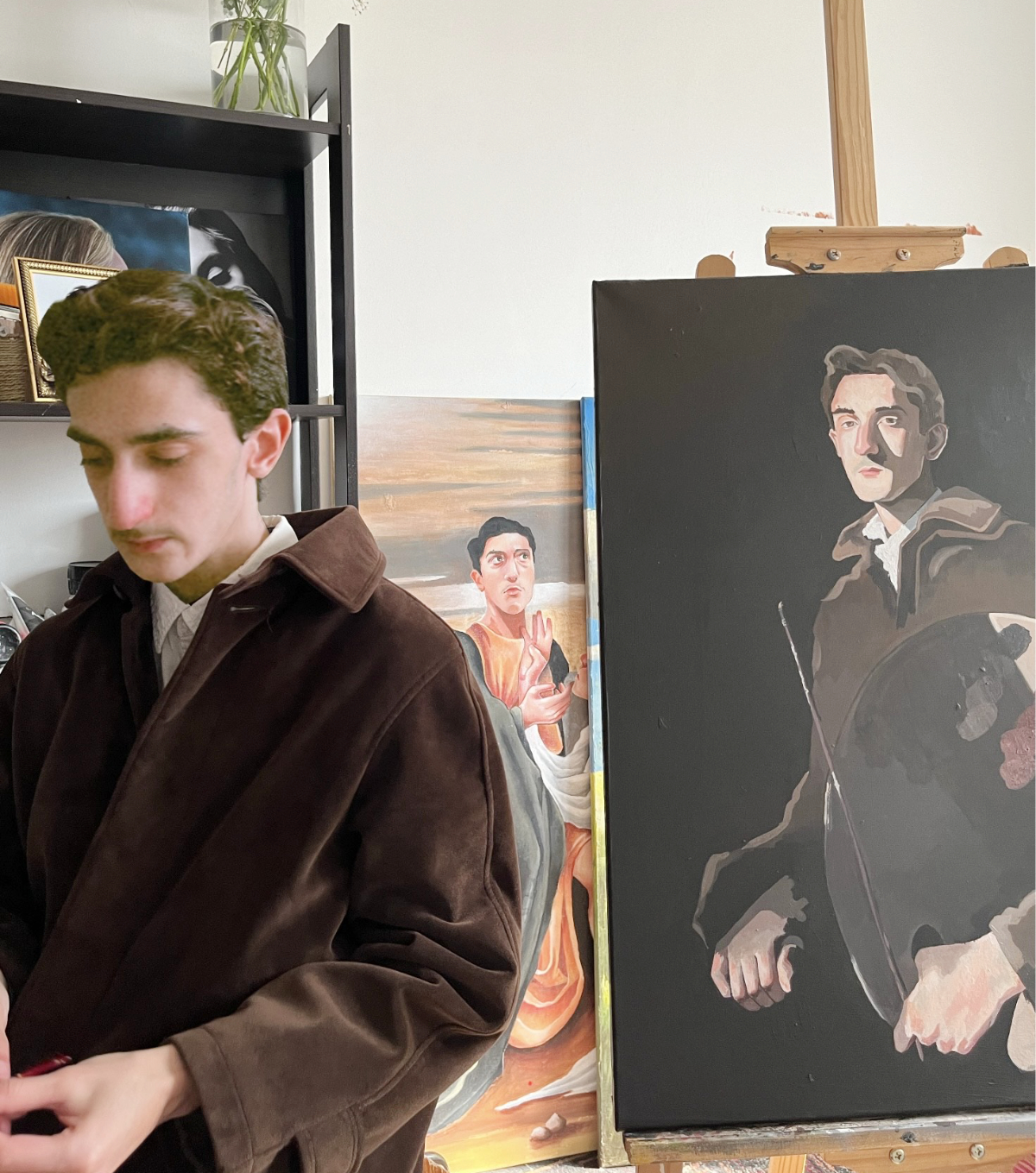 Art is ‘translating feelings,’ says 16-year-old Saudi artist