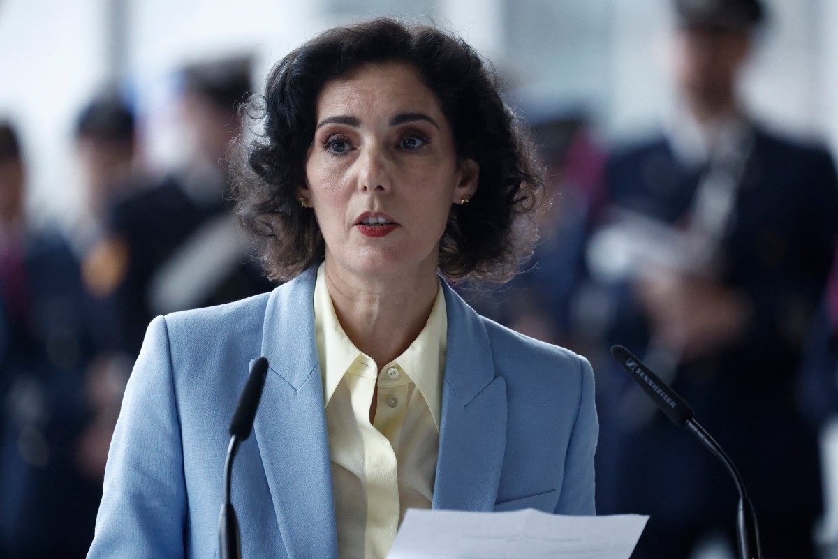 Belgian Minister for Foreign Affairs Hadja Lahbib (AFP)