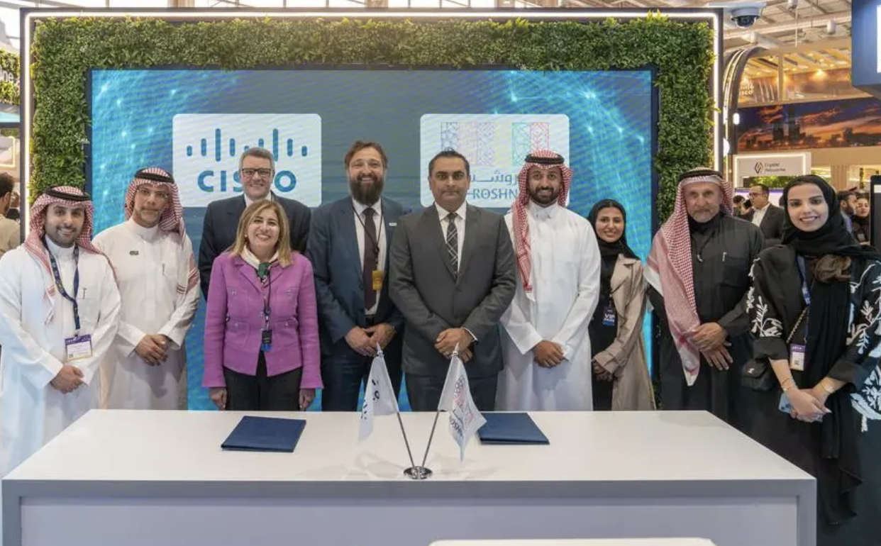 The cooperation with Cisco will boost ROSHN’s competitive edge as a regional leader in real estate, according to a press release. Supplied