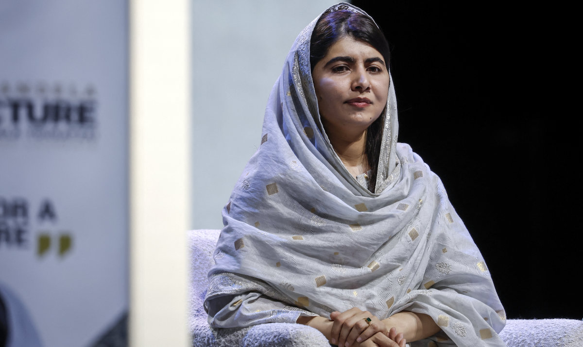 Nobel Peace Prize laureate Malala Yousafzai has publically condemned the civilian casualties and called for a ceasefire in Gaza. (AFP)
