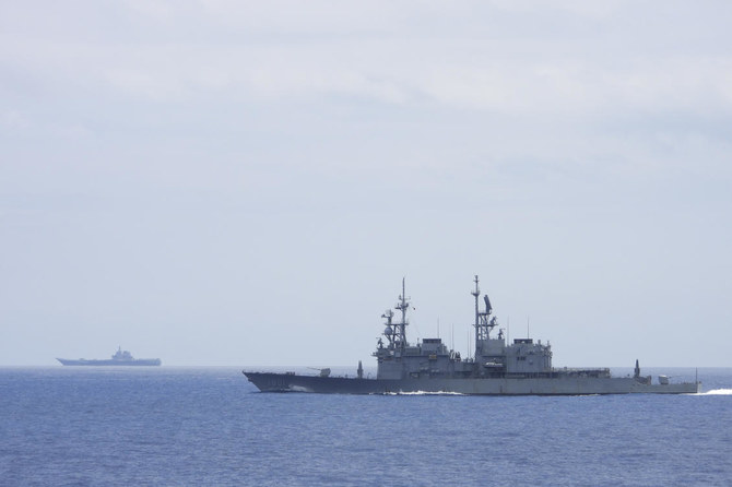 The Houthis have been attacking ships in the Red Sea and Gulf of Aden since November in what they say is a campaign of solidarity with Palestinians. (File/AFP)