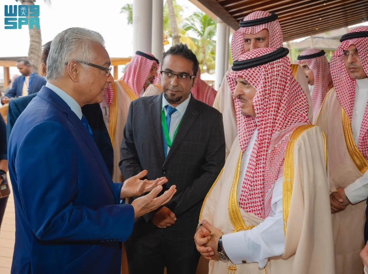Dr. Nasser bin Abdul Aziz Al-Dawood, Saudi deputy minister of interior, headed the Kingdom’s delegation participating in the first conference to combat drug trafficking and substance abuse, held in Mauritius, which concluded on Thursday. (SPA)