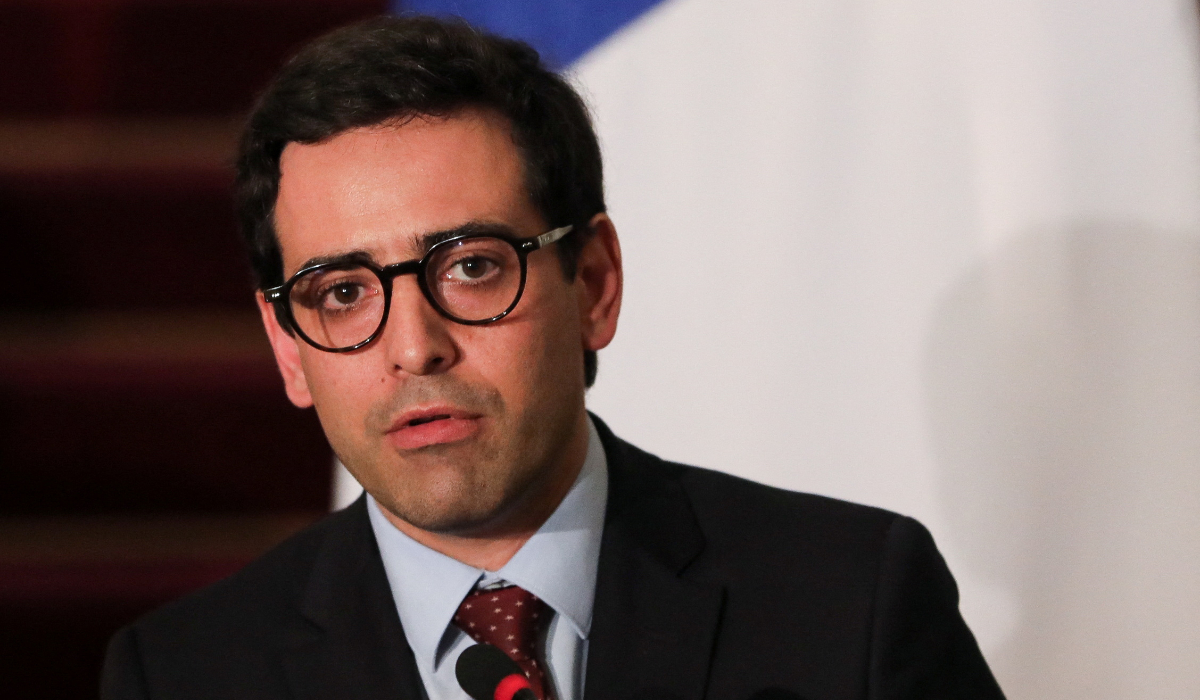 French Minister for Europe and Foreign Affairs Stephane Sejourne. (REUTERS file photo)