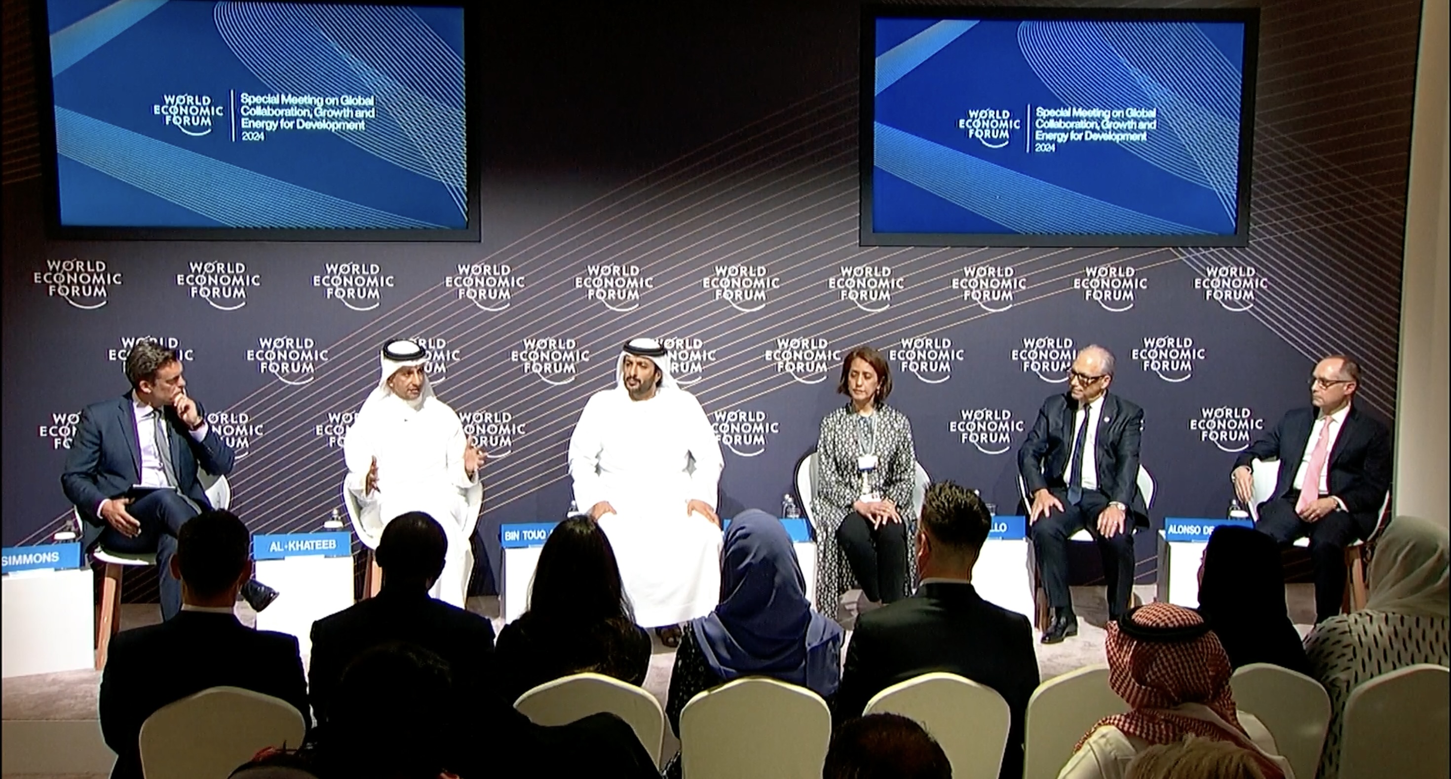 Saudi Arabia attracted in 2023 about $66 billion in private investment into tourism. (WEF/Screenshot)