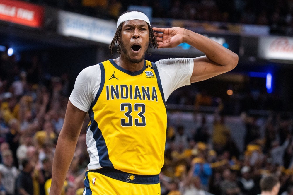 Myles Turner hit 29. (USA TODAY Sports)