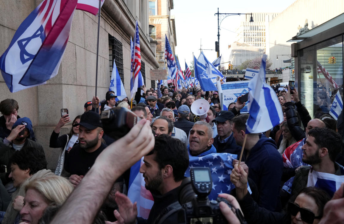 The demonstrations began at Columbia University in New York and have since spread across the country. (REUTERS/FILE)