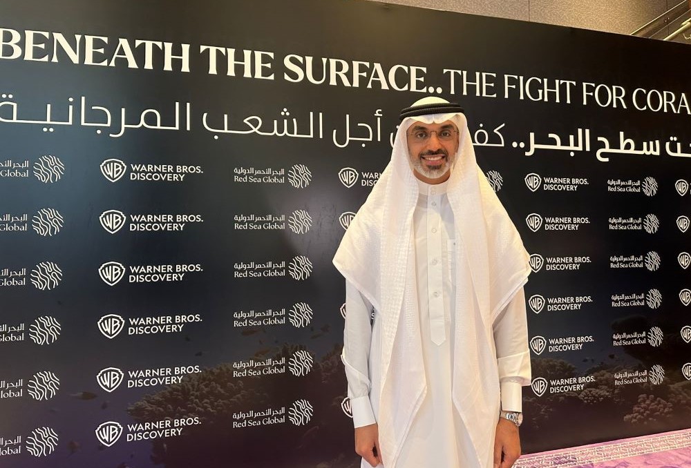 Omar Al-Attas, head of environmental protection and regeneration at Red Sea Global. (AN Photo/Nada Hameed)