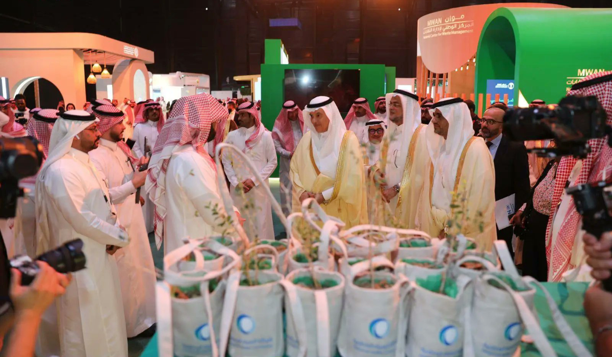 Saudi Minister of Environment, Water, and Agriculture Abdulrahman Al-Fadhli inaugurated the annual event. (SPA)