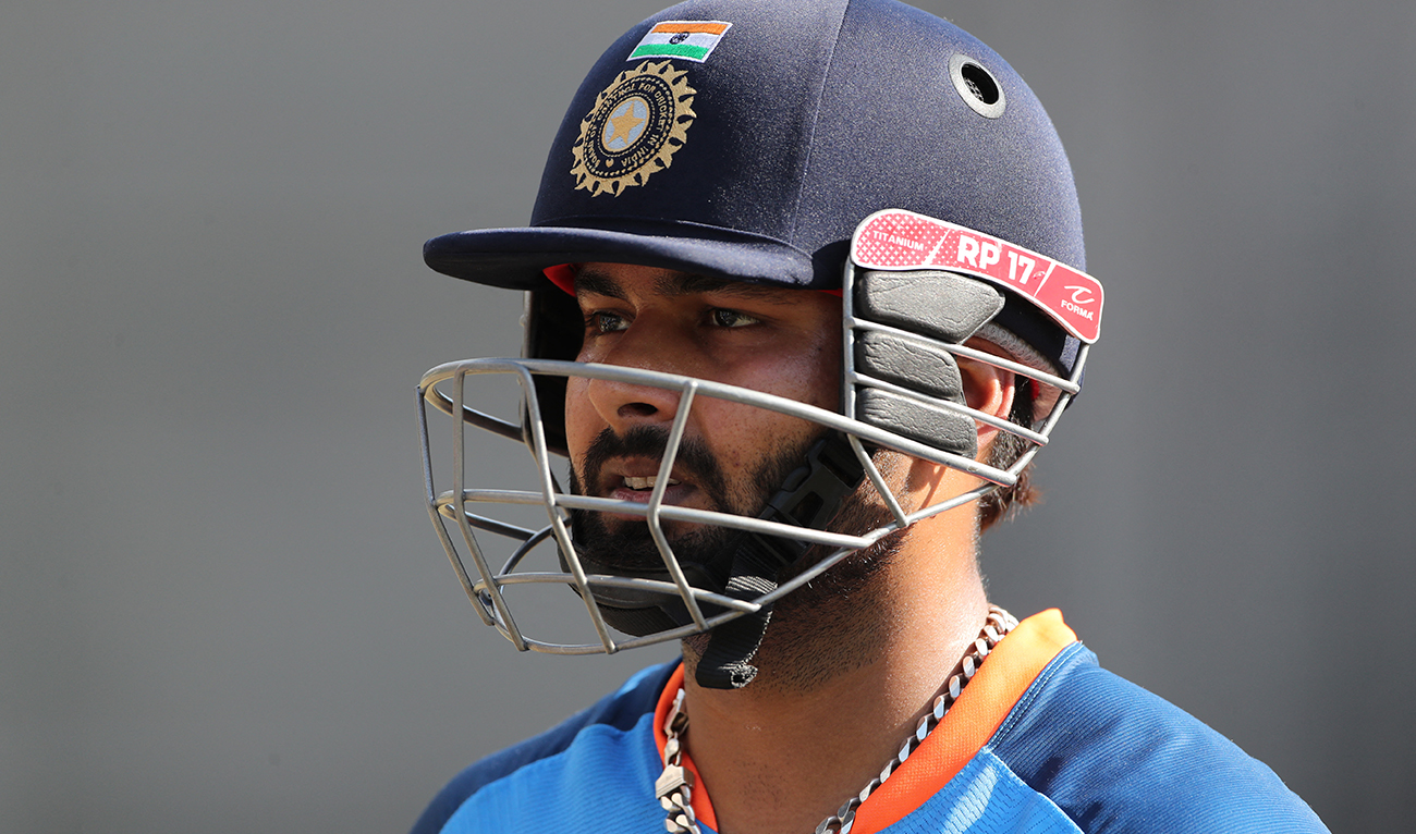 India's wicketkeeper Rishabh Pant attends a practice session ahead of their ICC men’s Twenty20 World Cup 2022 cricket match against Pakistan, at the Melbourne Cricket Ground in Melbourne on October 22, 2022. (AFP/File)
