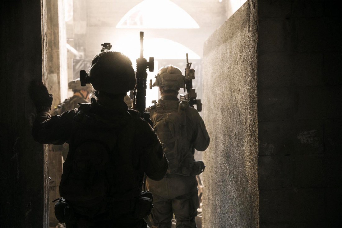 The human-machine link in war is shifting toward being dominated by machine. (AFP)