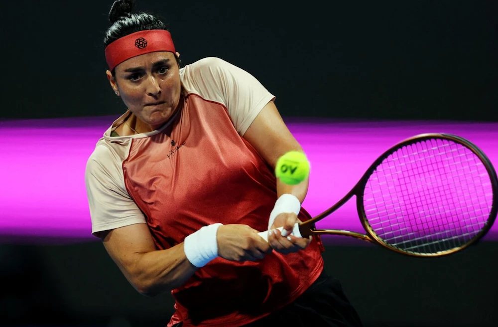 Tunisia's Ons Jabeur has previously said she was fully supportive of the Women's Tennis Association moving the prestigious WTA Finals to Saudi Arabia this year. (Reuters/File Photo)