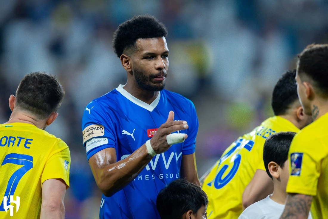 Al-Hilal coach Jorge Jesus has praised Ali Al-Bulayhi for his perfomance in the Saudi Super Cup win over Al-Nassr. (X/@Alhilal_EN)