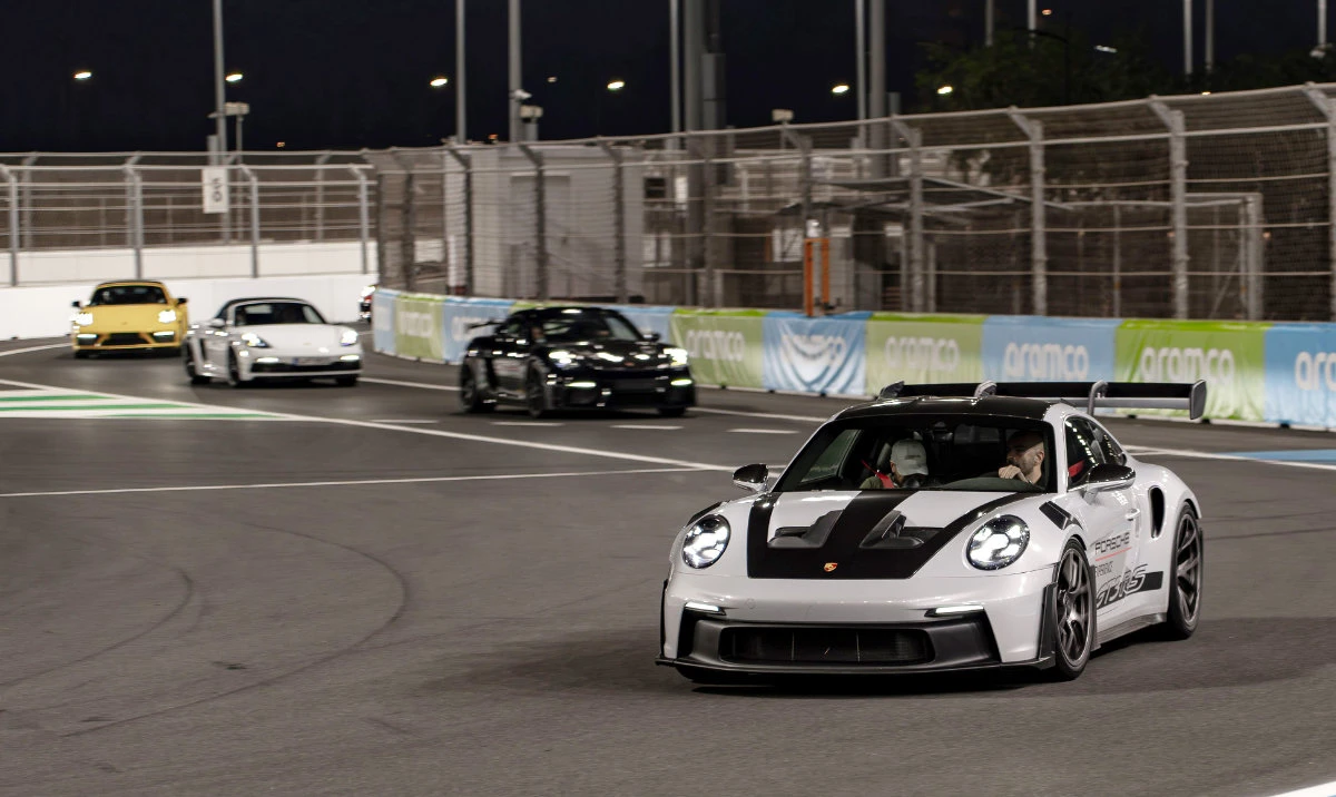 The event offered Porsche fans and customers the opportunity to experience Porsche models up close.
