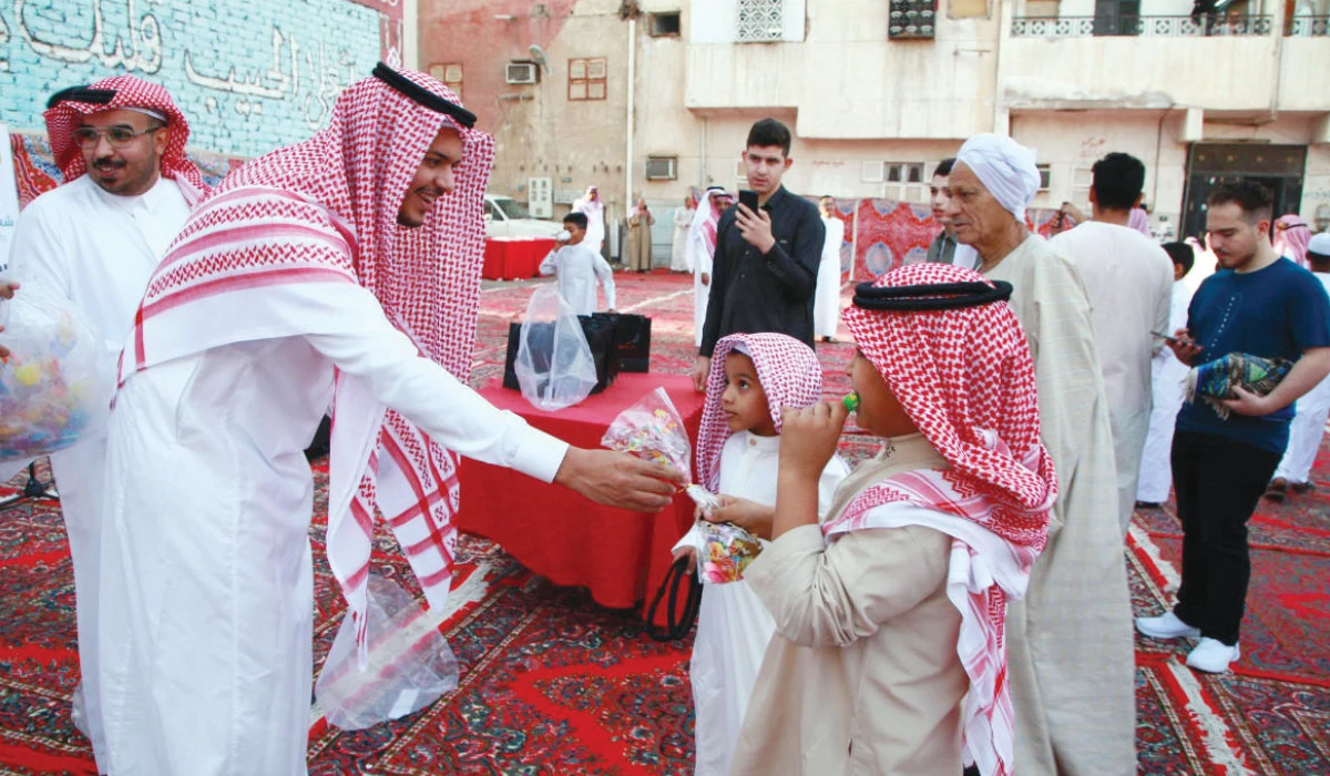 Eid is a festival of love, unity and gratitude, and the exchange of gifts only adds to the joyful atmosphere. (SPA)