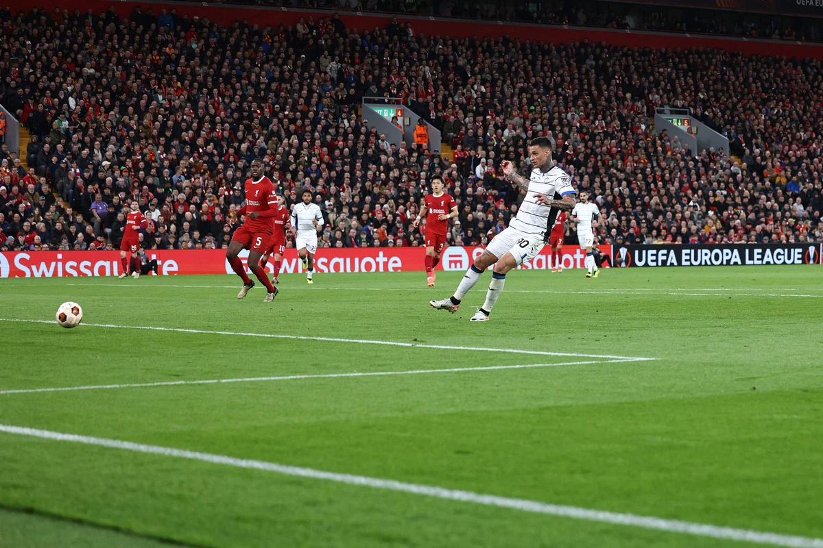 Atalanta stun Liverpool 3-0 at Anfield, Leverkusen beat West Ham 2-0 in Europa League