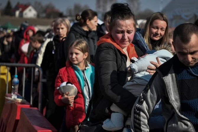 The UN's migration chief urged countries Friday to boost humanitarian support for Ukraine amid worrying signs of donor fatigue, as she wrapped up her first visit to the war-torn country since taking office. (AFP/File)