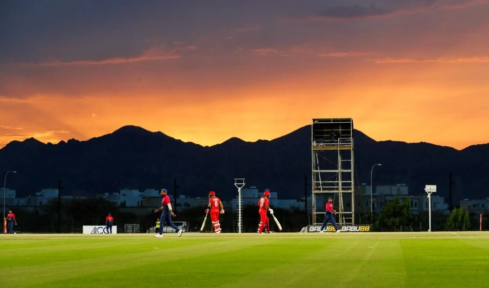 Oman’s comprehensive victory over the UAE means that they top Group B, with six points from three games, to almost certainly secure a semifinal slot. (X/@ACCMedia1)