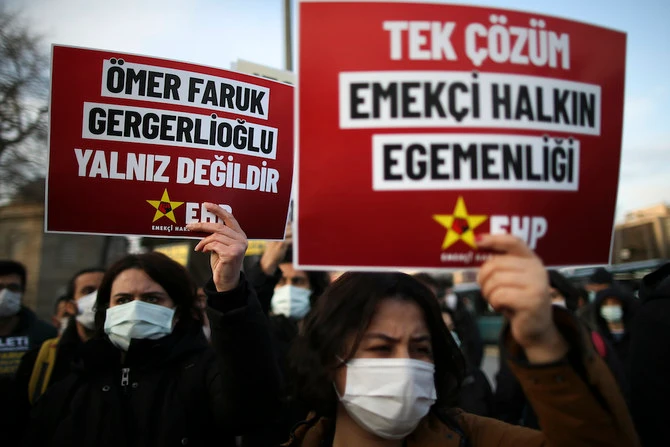 Turkish justice minister warned the country's main pro-Kurdish DEM party on Wednesday that it would face the risk of legal action, and even a closure case like its predecessor, if it did not distance itself from Kurdish militants. (AP/File)
