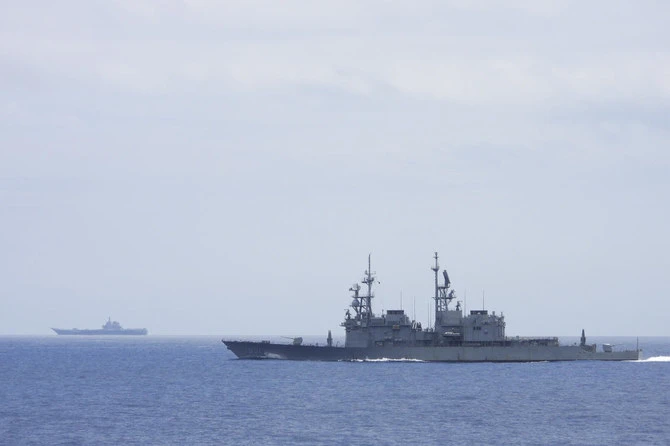 The Houthis have been attacking ships in the Red Sea and Gulf of Aden since November in what they say is a campaign of solidarity with Palestinians. (File/AFP)