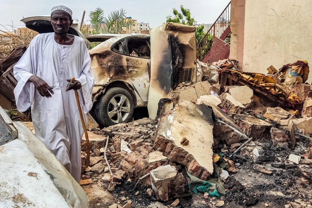 The UN is increasingly concerned about escalating tensions in al-Fashir in Sudan's North Dafur region amid reports that the RSF are encircling the city, signaling a possible imminent attack, the UN's spokesperson said on Friday. (AFP/File)