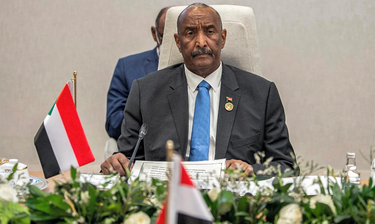 The chairman of Sudan’s military-led transition council Abdel Fattah Al-Burhan. (AFP)