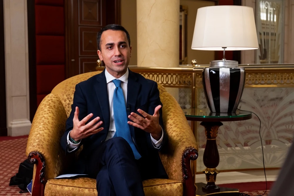 ‘WEF conference in Riyadh testified to growing global interest in Saudi Vision 2030 reform agenda,’ EUSR to Gulf Luigi Di Maio tells Arab News